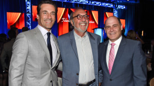 Jon Hamm, James L. Brooks and Matthew Weiner at TCA