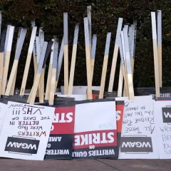 WGA Members Put Down Picket Signs, Pick  Up Pens: Strike Over